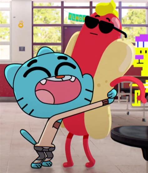 Gumball And The Hotdog Guy